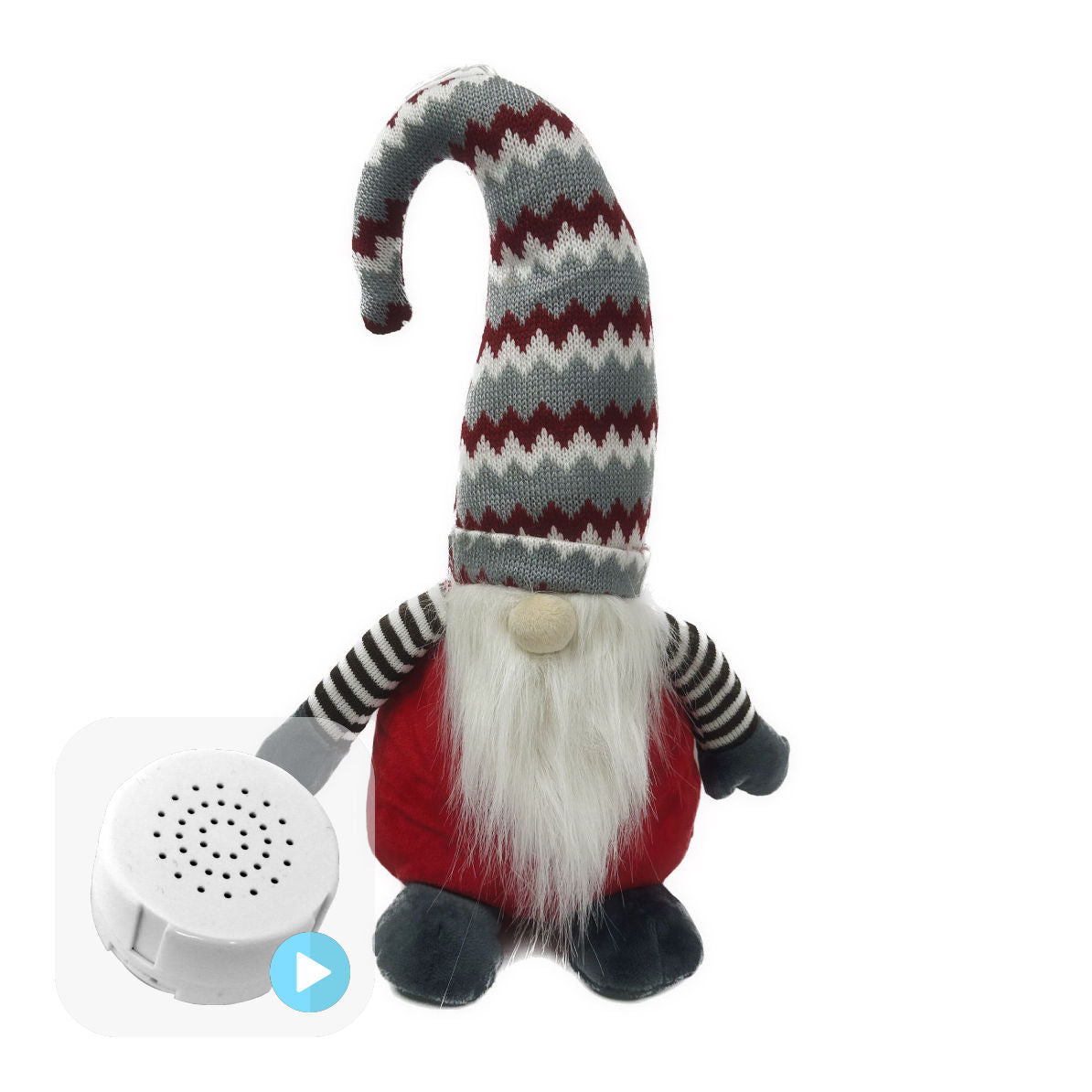 Red Gonk 16" ECO Baby Heartbeat Bear