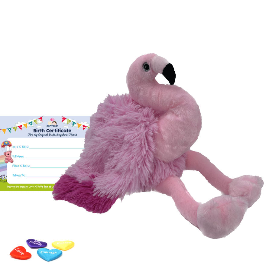 Freya the Flamingo 16" ECO Animal Skin