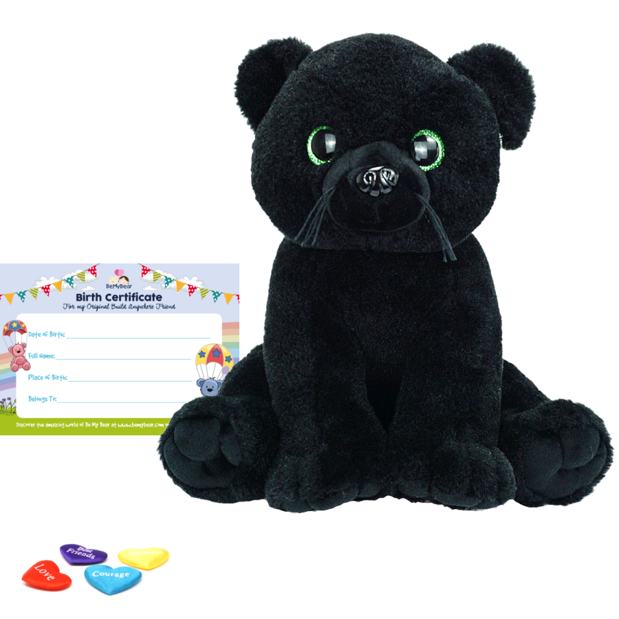 Black Panther 16" Eco Animal Skin