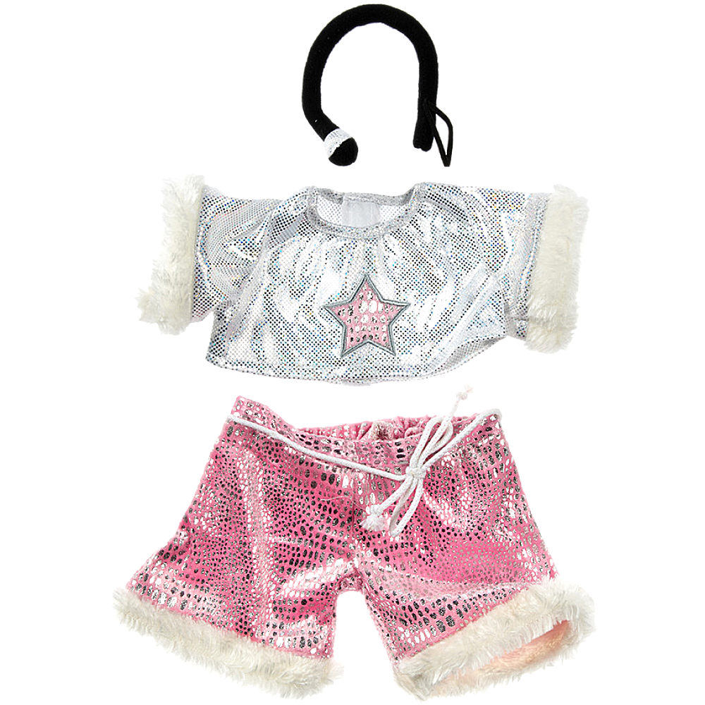 Rock Star & Microphone 16" Outfit