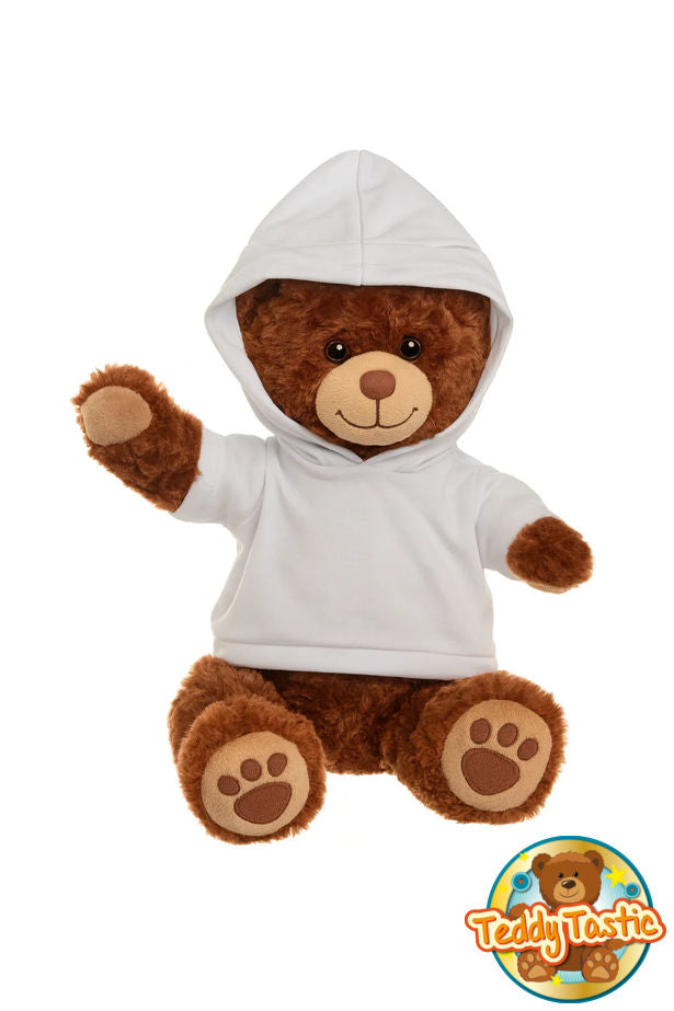 White 16" Hoodie