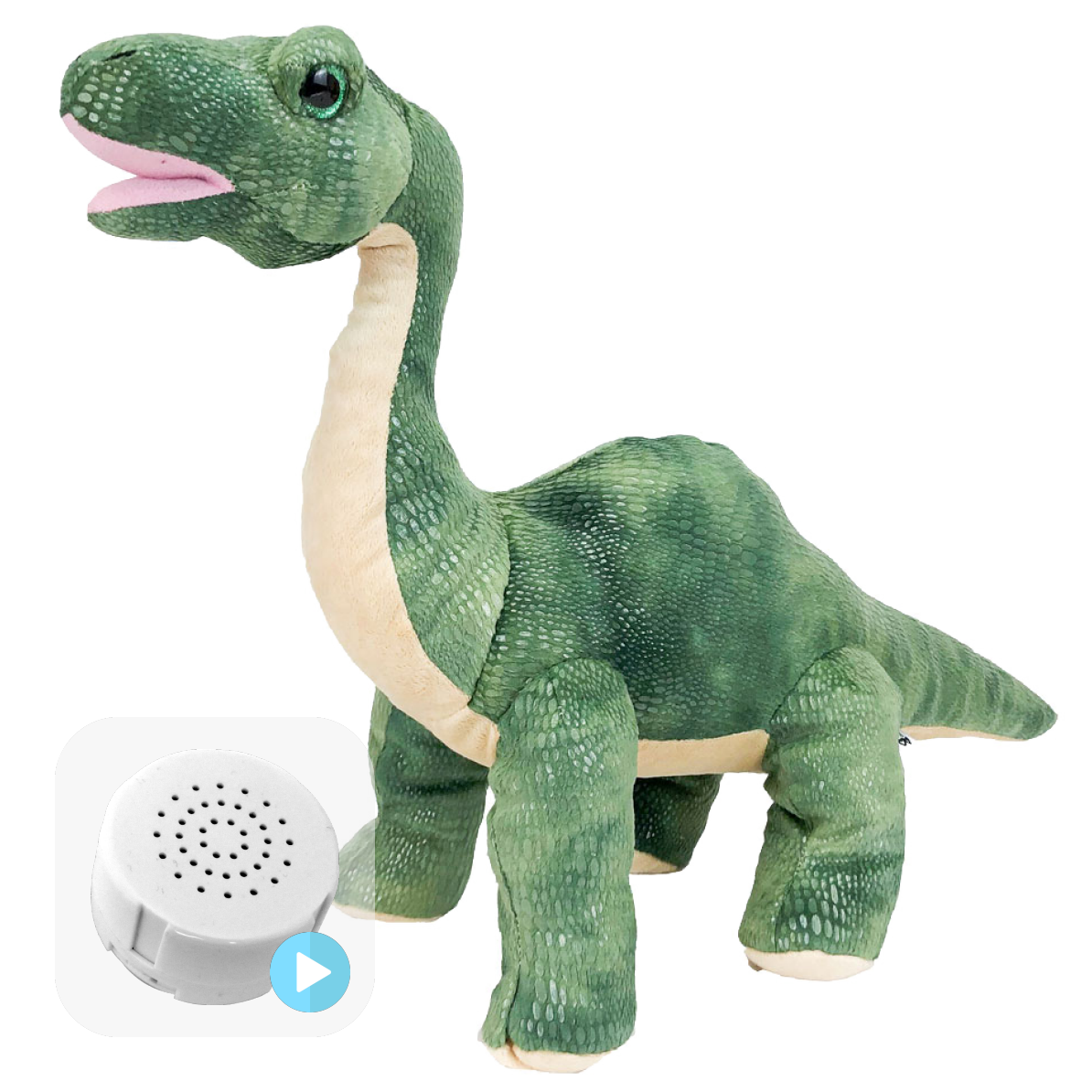 Brontosaurus 16" Baby Heartbeat Bear