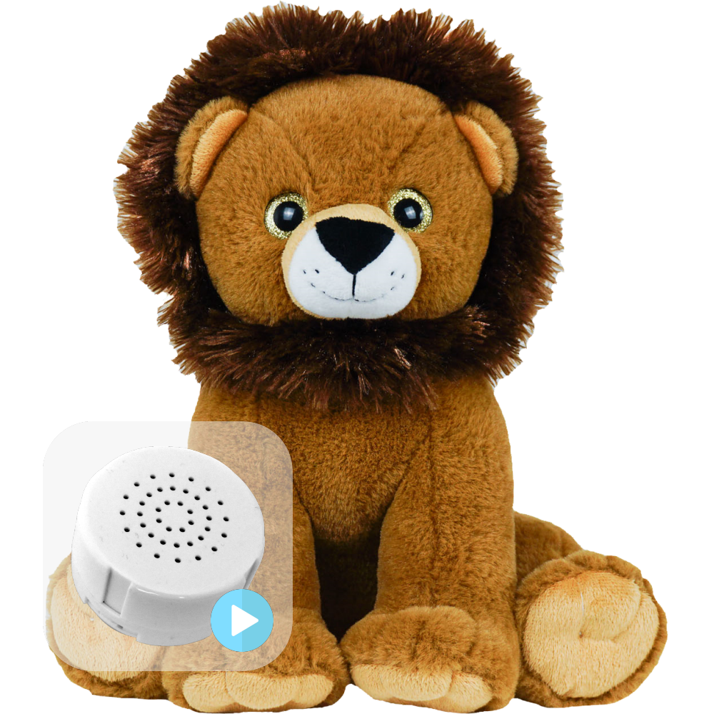 Sir Roaralot Lion 16" ECO Baby Heartbeat Bear
