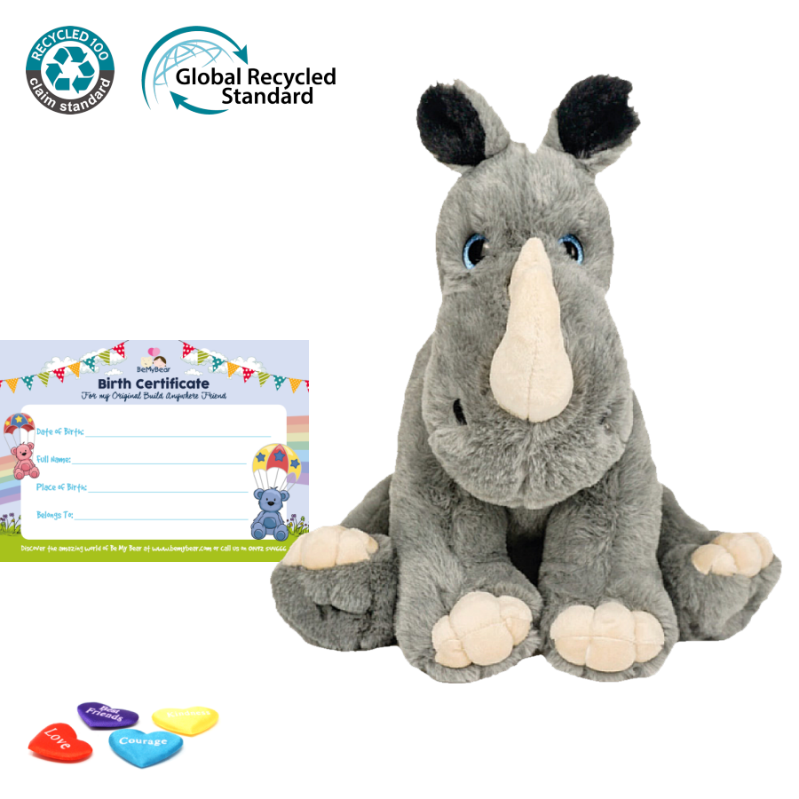 Riley the Eco Rhino 16 " Animal Skin