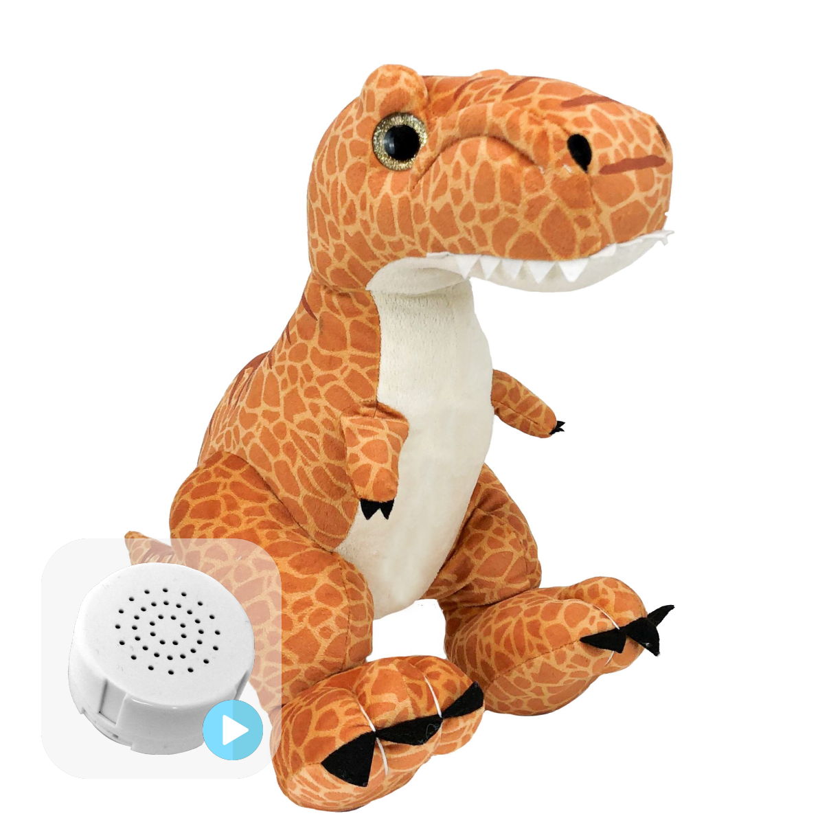 Tyrone the T-Rex 16" ECO Baby Heartbeat Bear
