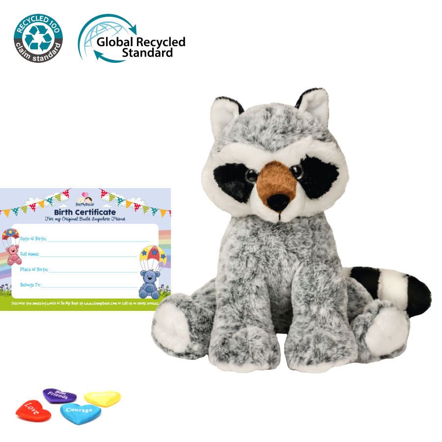Bandit The Racoon 16" Eco Skin