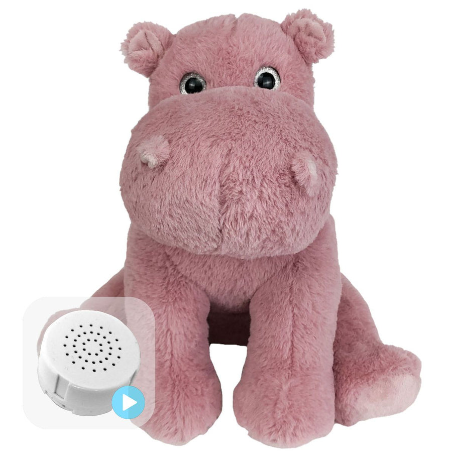 Henley the Hippo 16" ECO Baby Heartbeat Bear
