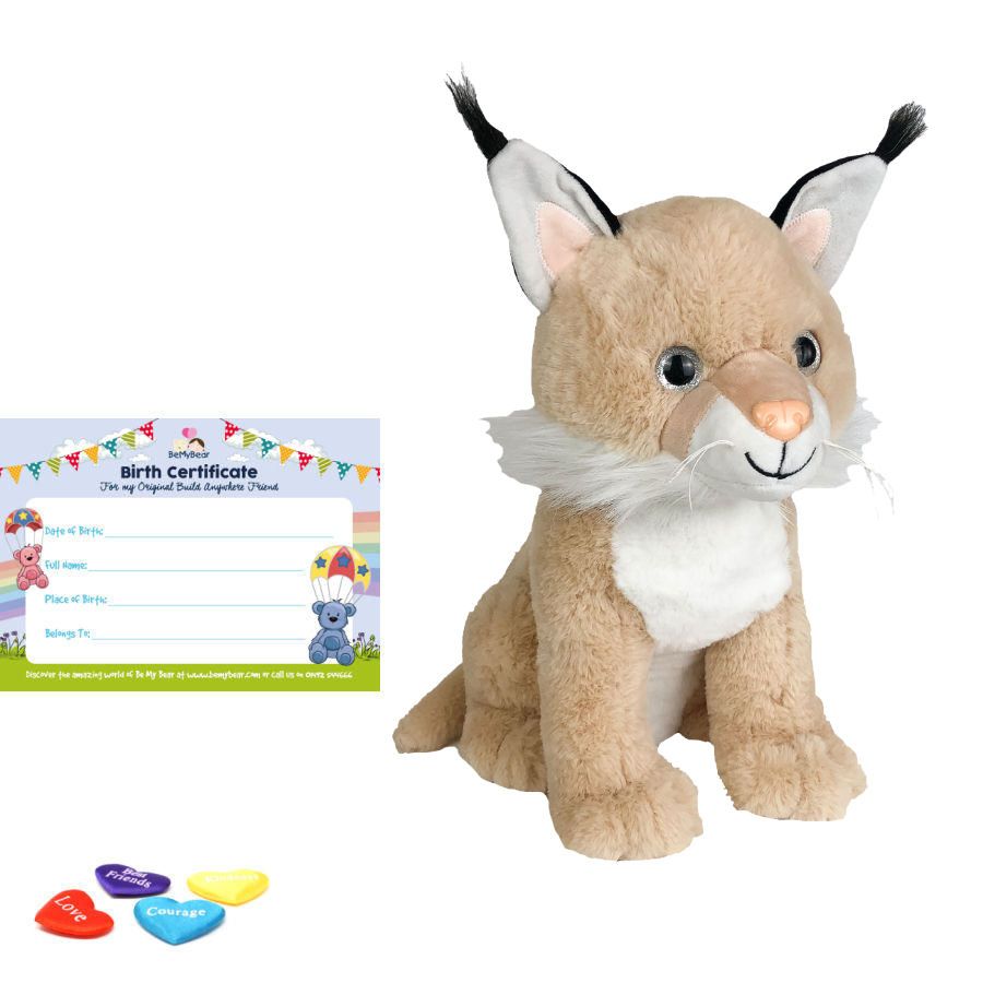 Lumi The Lynx 16" Animal Skin