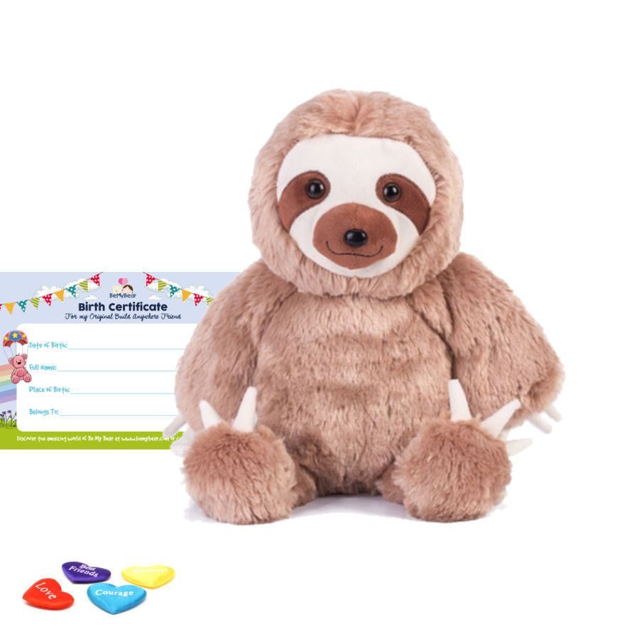 Cuddly Sloth 16" Animal Skin