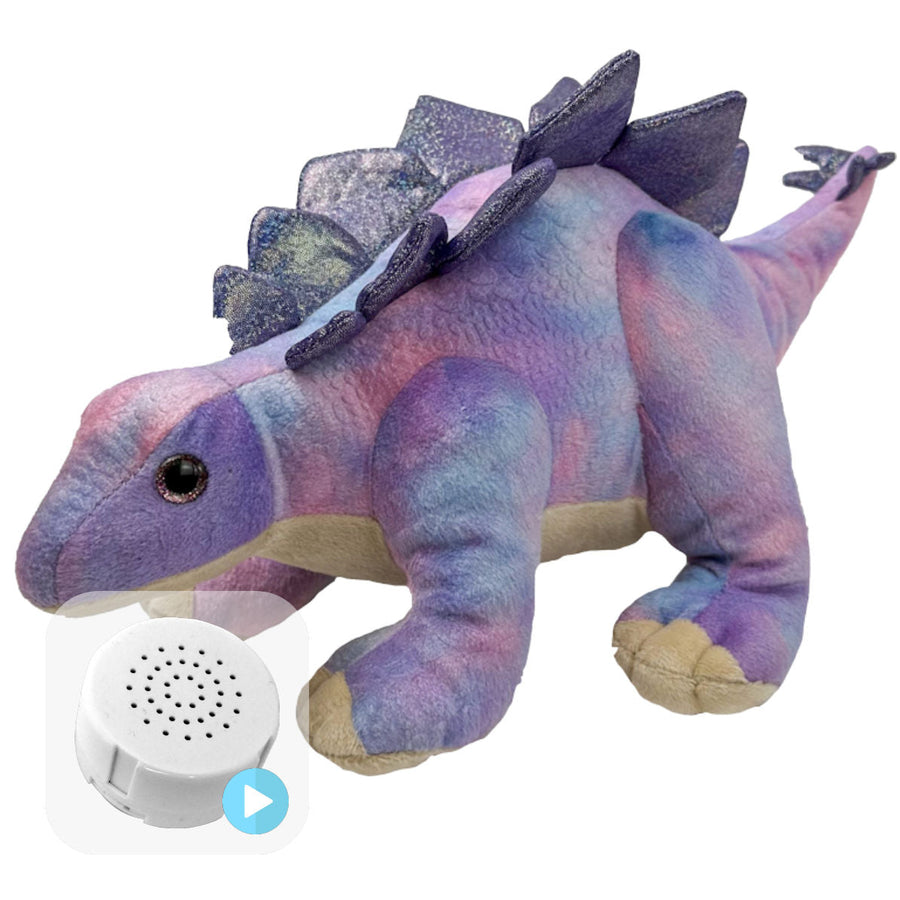 Tristan the Stegosaurus 16" Baby Heartbeat Bear