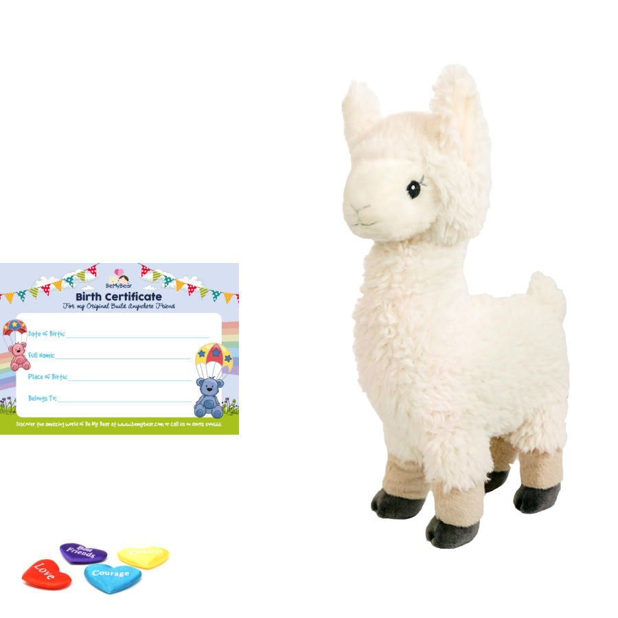 Lenny The Llama 16" Animal Skin