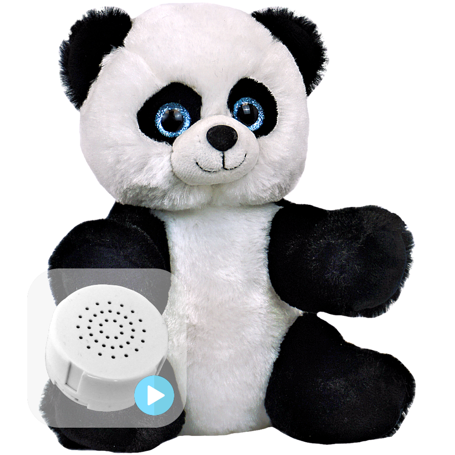 Bamboo Panda 8" ECO Baby Heartbeat Bear