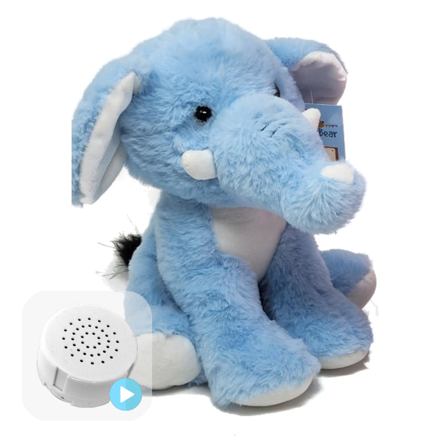 Blue Elly 10" Baby Heartbeat Bear