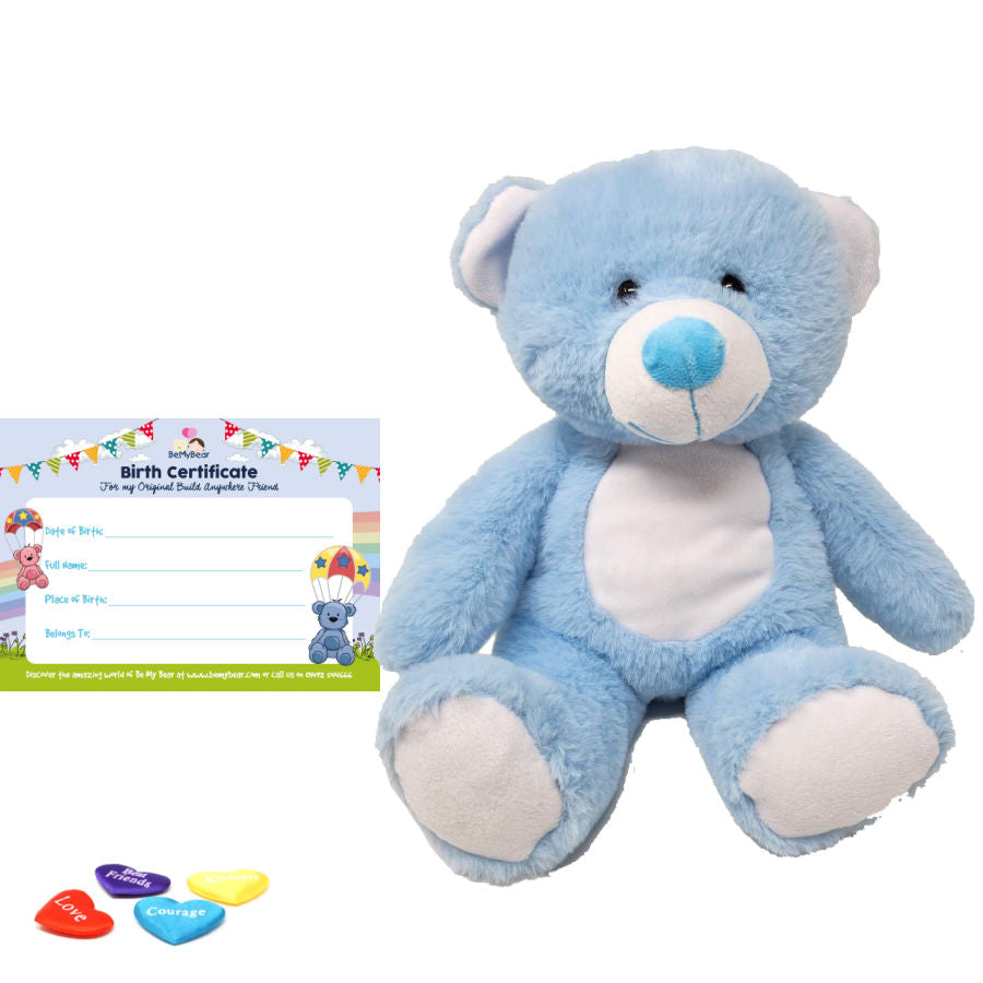 Blue Bear 14" Animal Skin