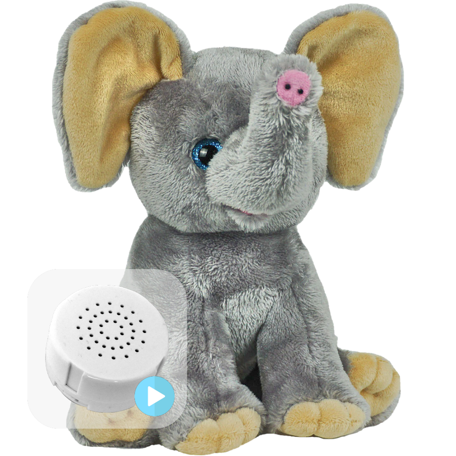 Elephant 8" ECO Baby Heartbeat Bear
