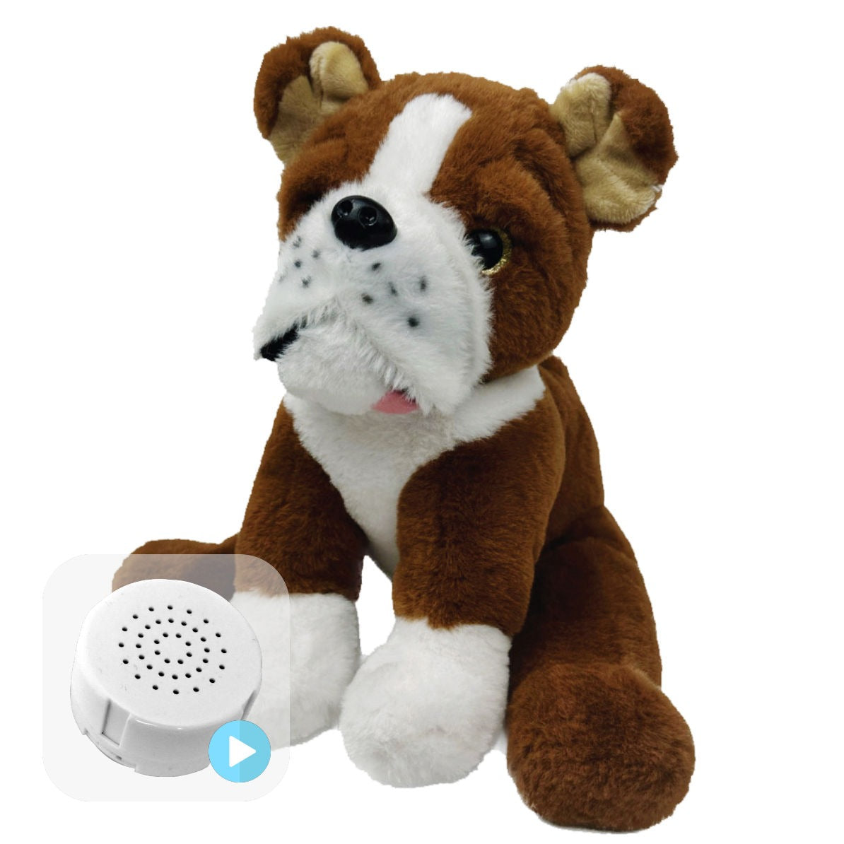 Bulldog 8" ECO Baby Heartbeat Bear