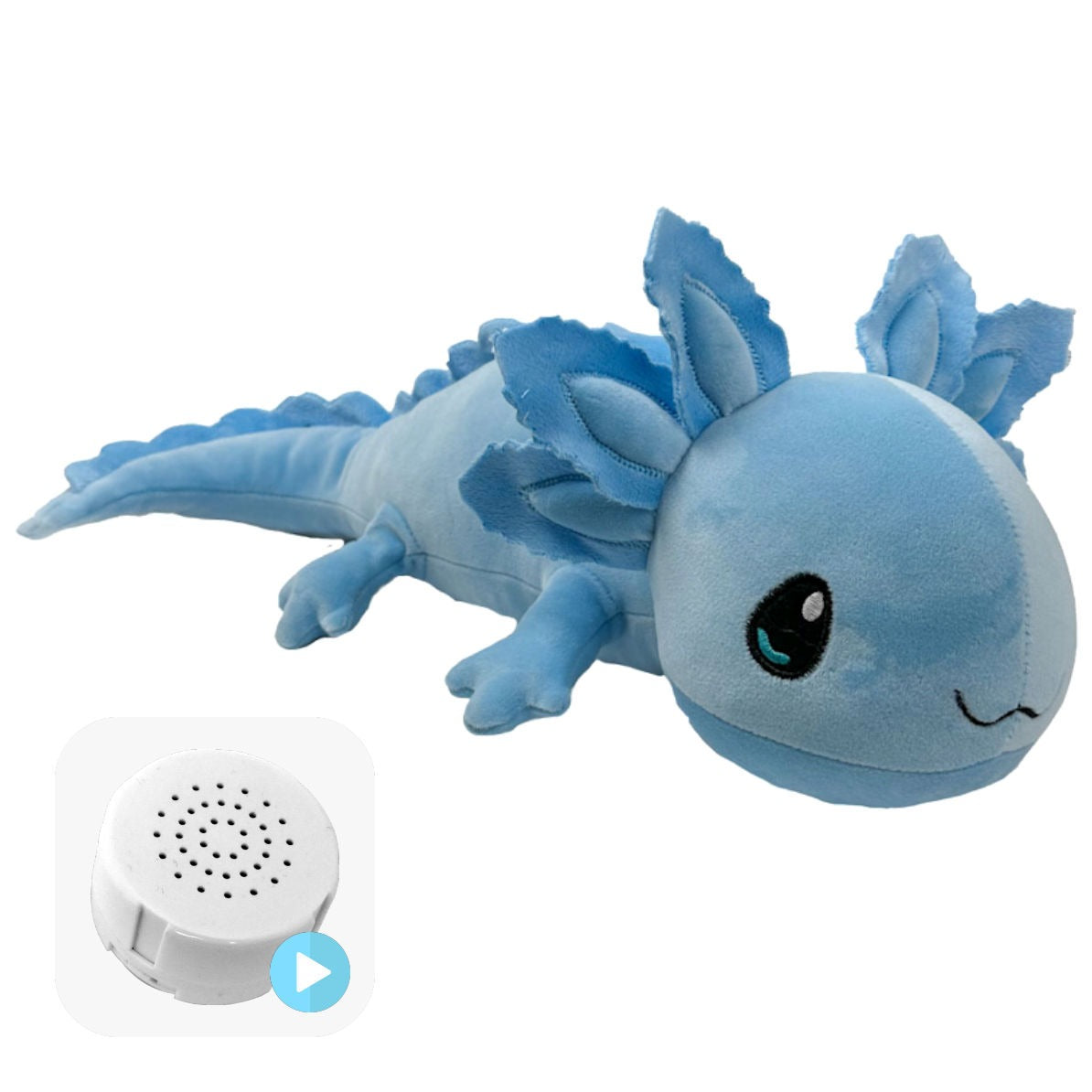 Blue Axolotl 16" Baby Heartbeat Bear