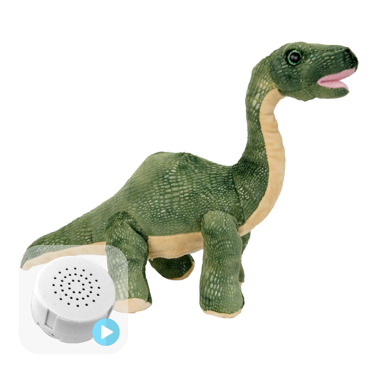 Brontosaurus 8" Baby Heartbeat Bear