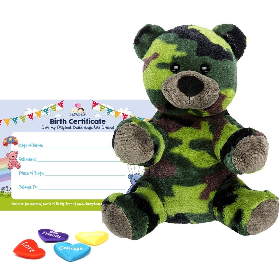 Camo Bear 8" Eco Bear Skin