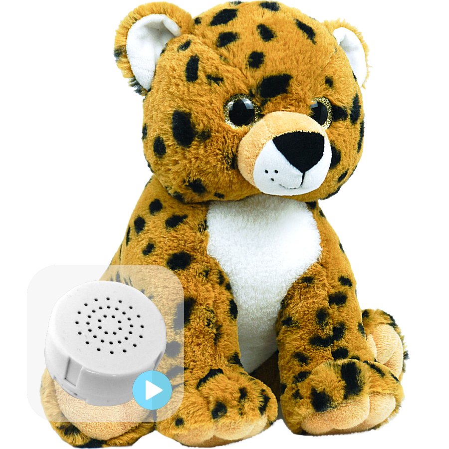 Cheetah 16" ECO Baby Heartbeat Bear