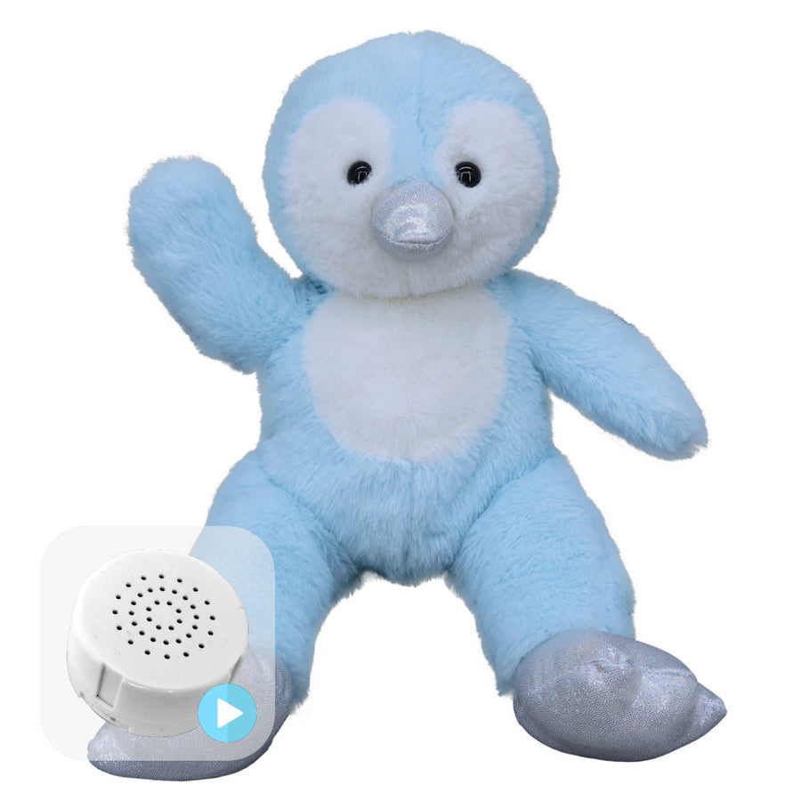 Chilly the Penguin 16" Baby Heartbeat Bear