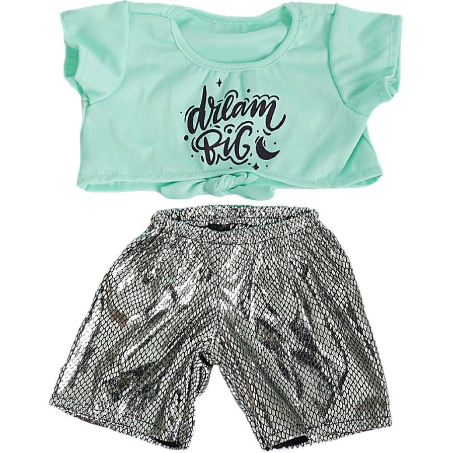 Knotted T-shirt and Leggings 16" Outfit