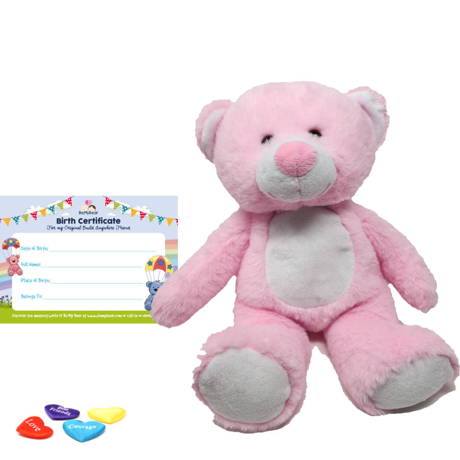 Pink Bear 14" Animal Skin