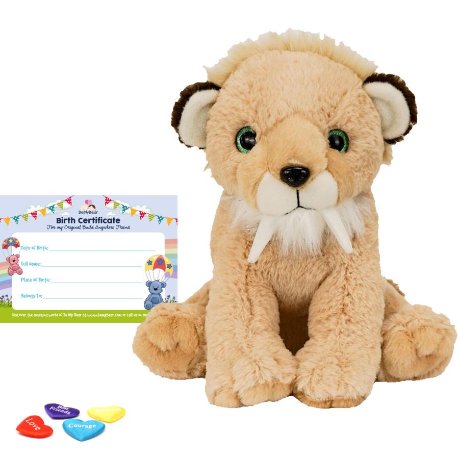 Sammy the Saber-Tooth Tiger 16" Animal Skin