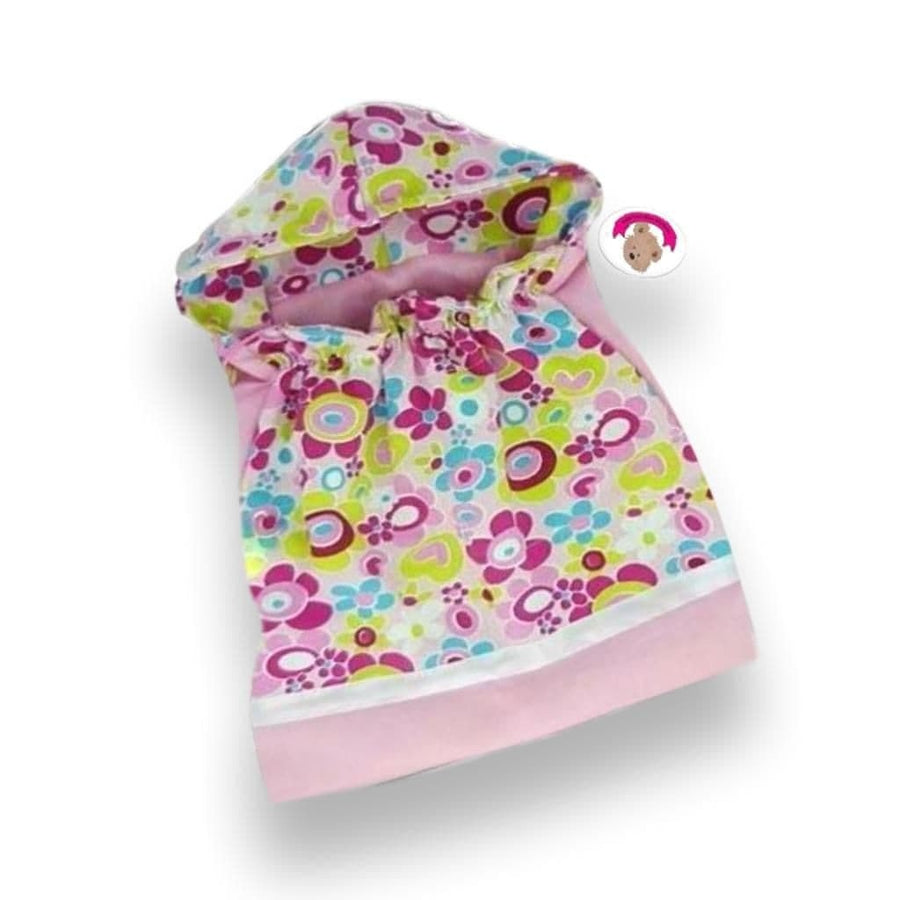 Teddy Bear 16" Flower Design Sleeping Bag