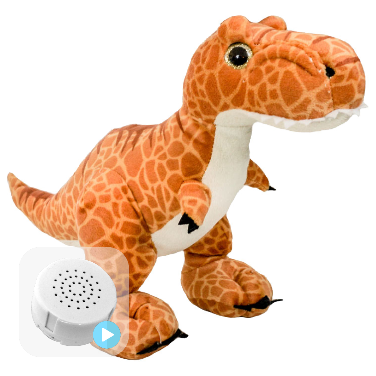 Tiny the T-Rex 8" ECO Baby Heartbeat Bear