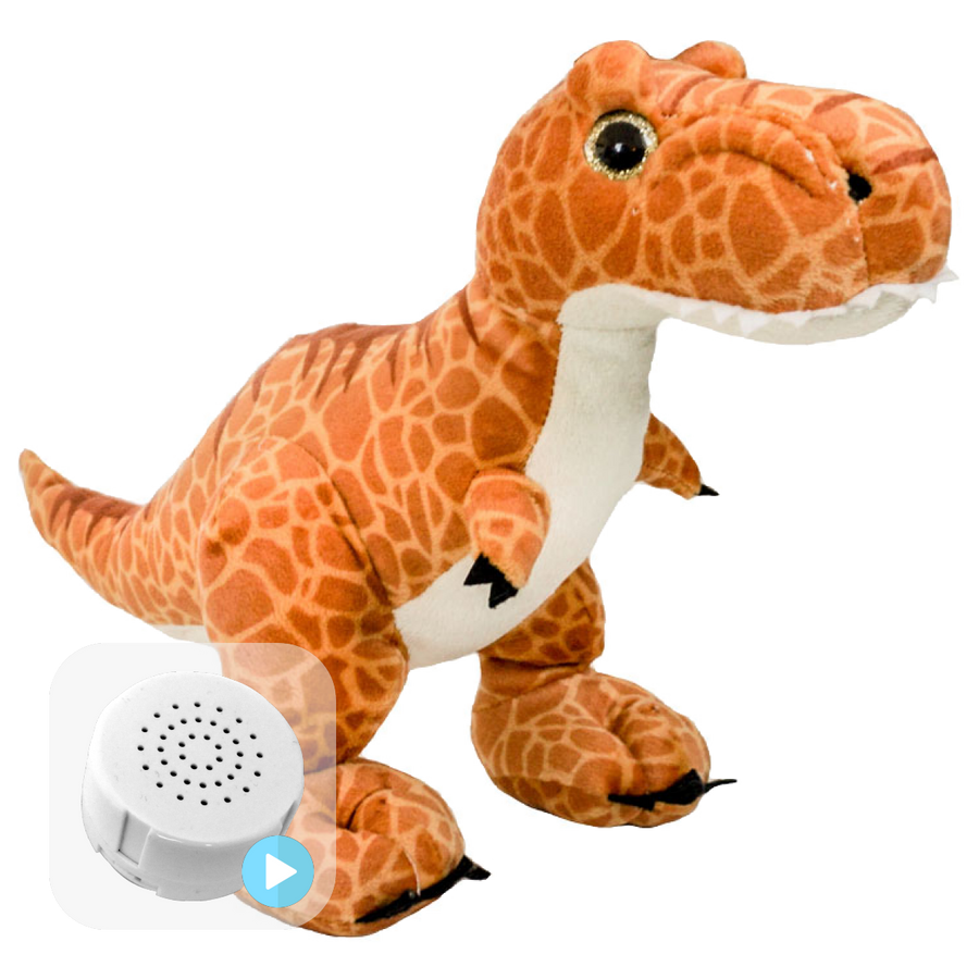 Tiny the T-Rex 8" ECO Baby Heartbeat Bear