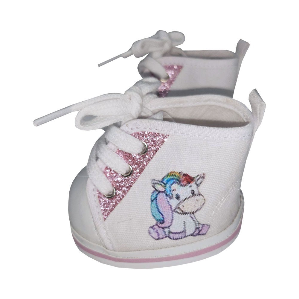 Unicorn 16" Teddy Bear Shoes